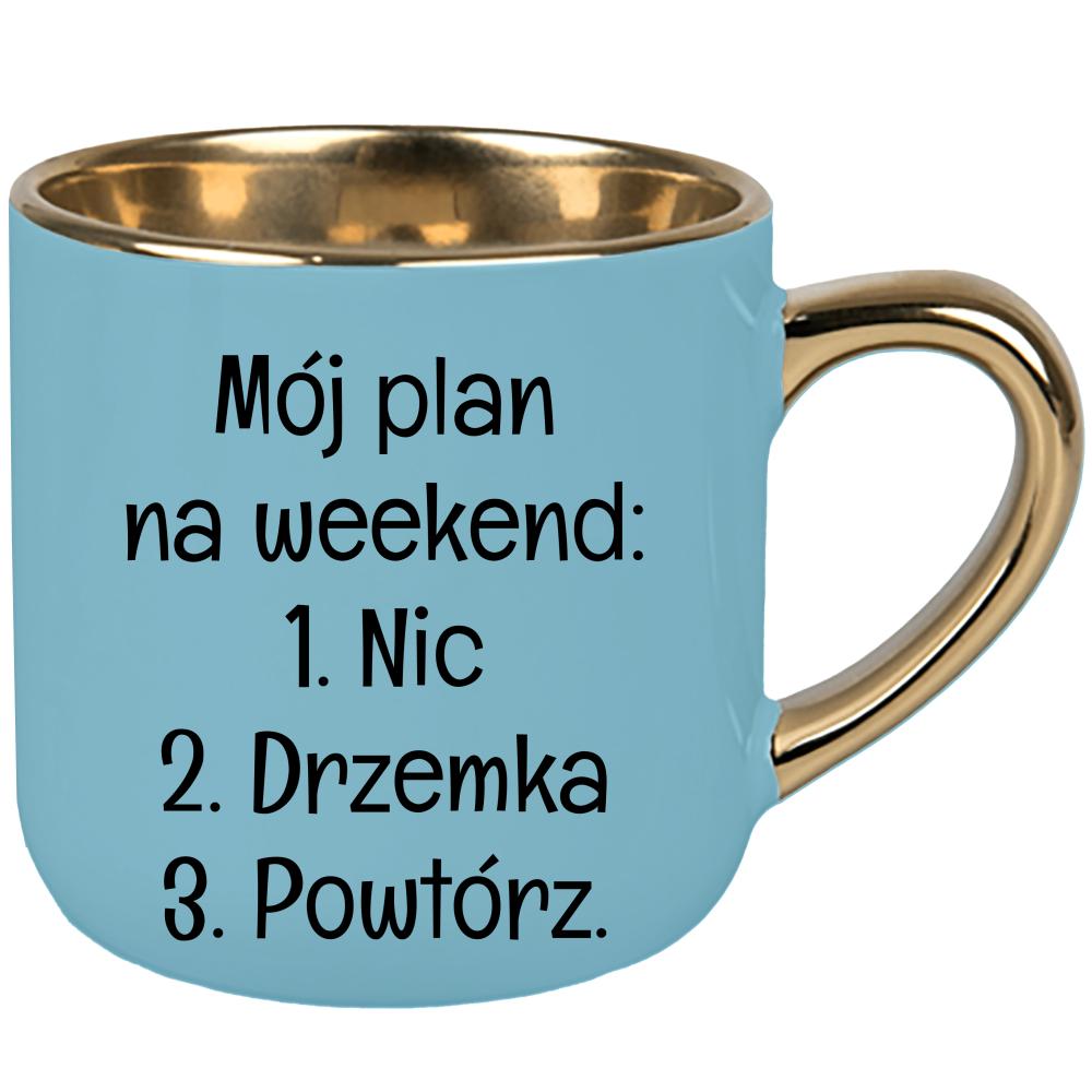 1. Nic 2. Drzemka 3. Powtórz kubek elegant duży kolor niebieski 2