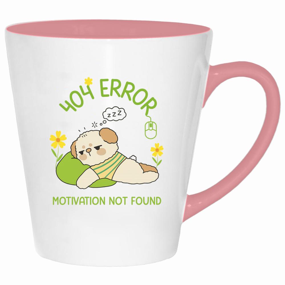 404 error, motivation not found kubek latte kolor pink