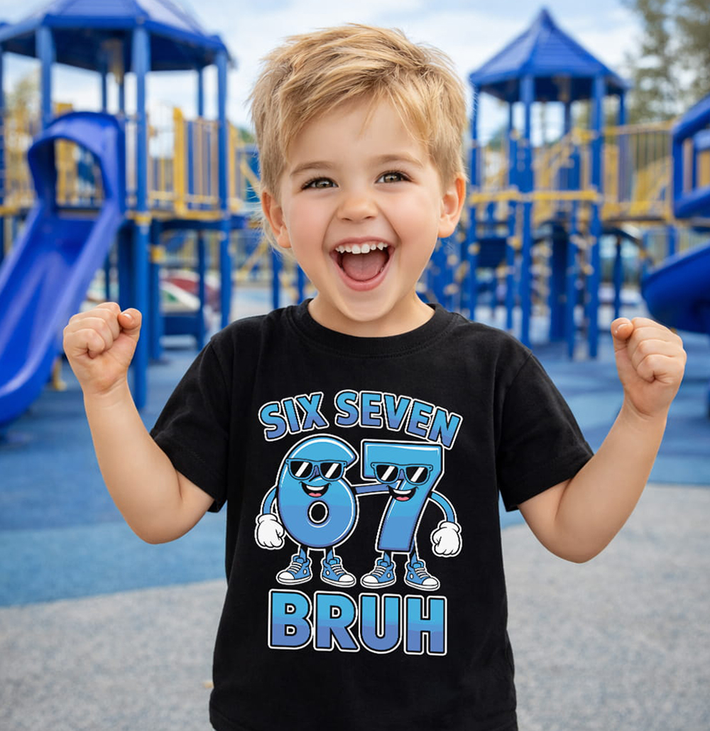 67 Six-Seven - BRUH koszulka junior