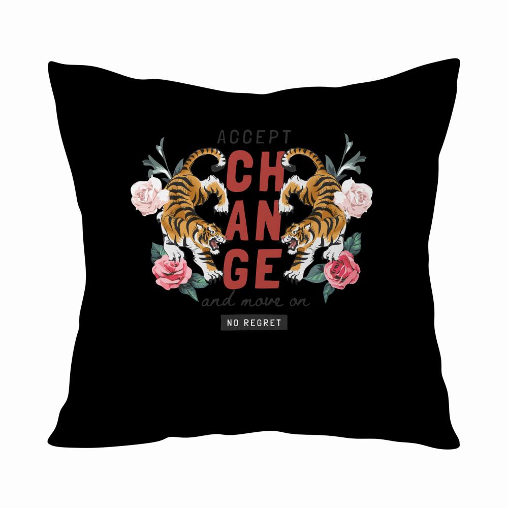 Accept Change poduszka kolor pink