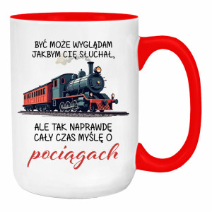 Ale tak naprawdę cały czas myślę o pociągach