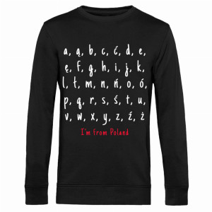 Alfabet I'm from Poland