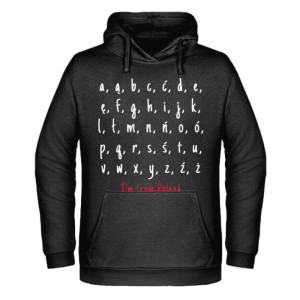 Alfabet I'm from Poland