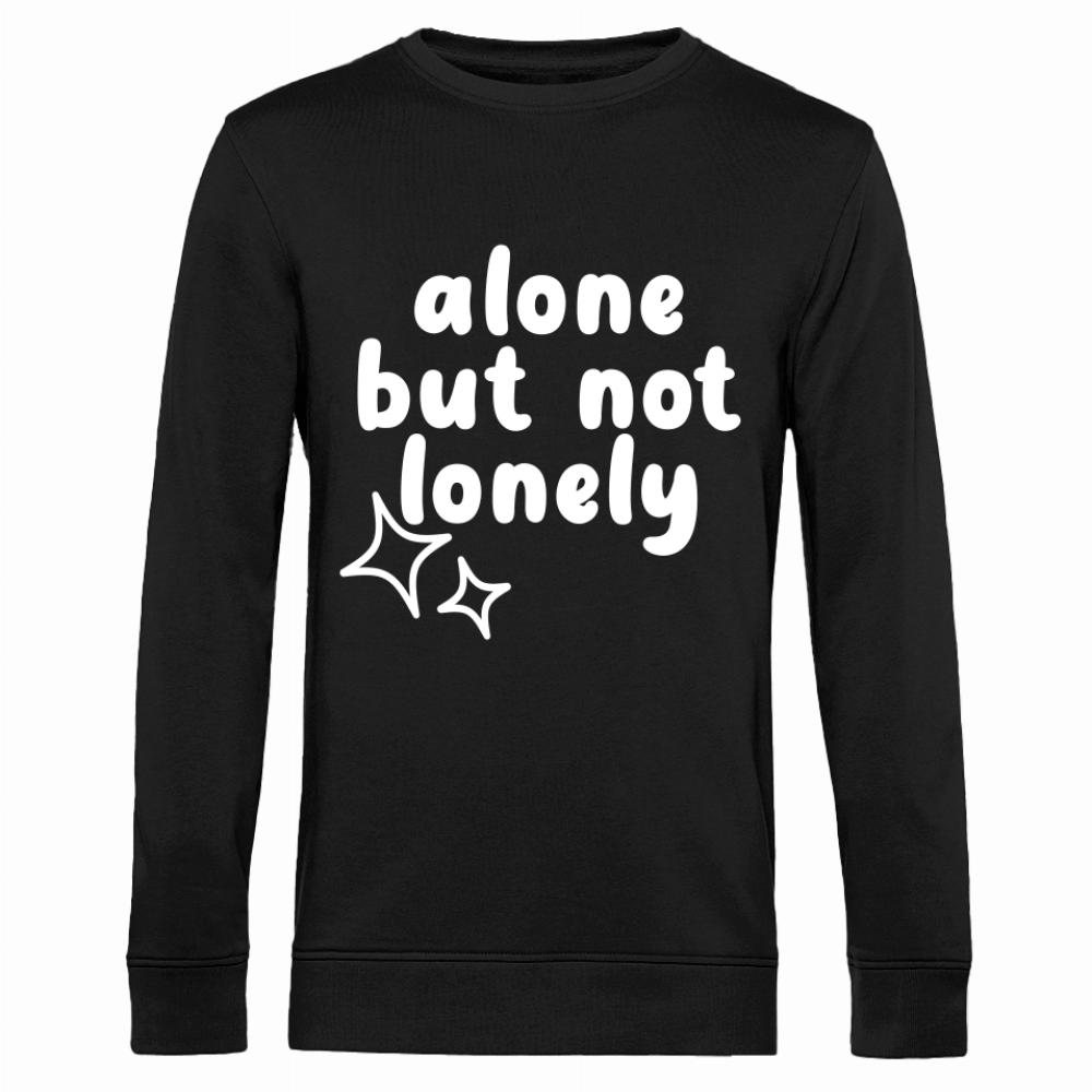 ALONE BUT NOT LONELY 1 bluza męska bez kaptura