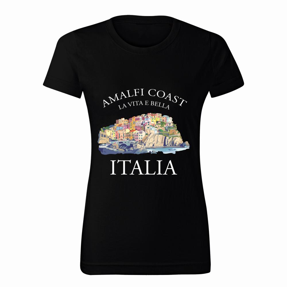 Amalfi Coast Italia koszulka damska