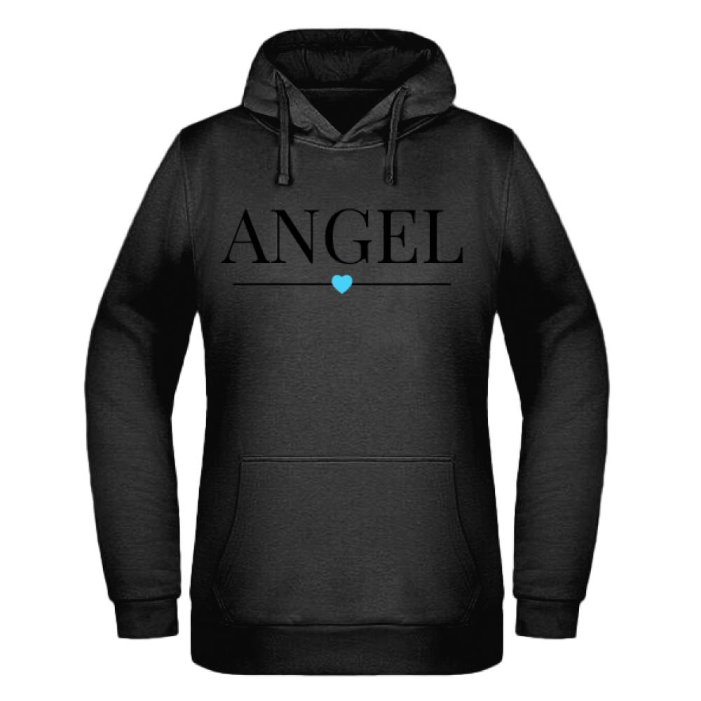 ANGEL bluza damska z kapturem kolor navy