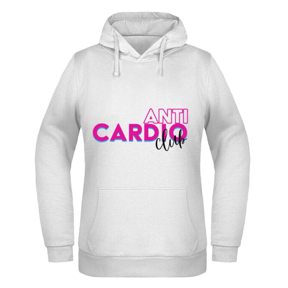 Anti Cardio Clubb bluza damska z kapturem