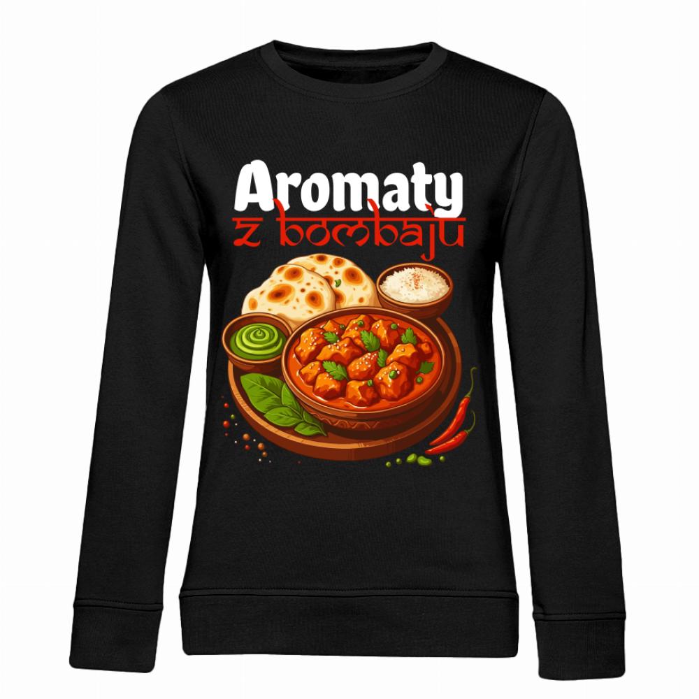 Aromaty z Bombaju bluza damska bez kaptura