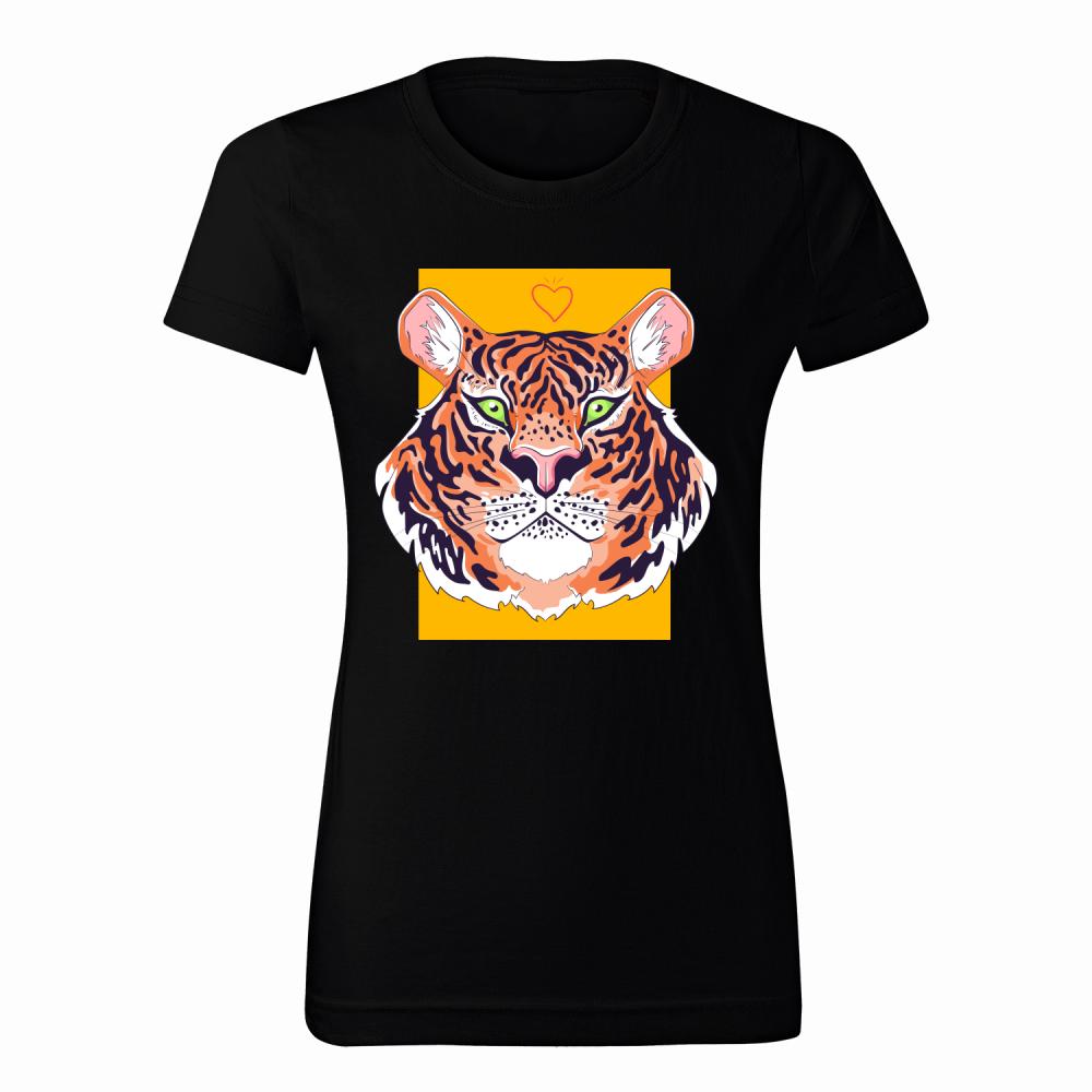 Asia Tiger koszulka damska kolor różowy