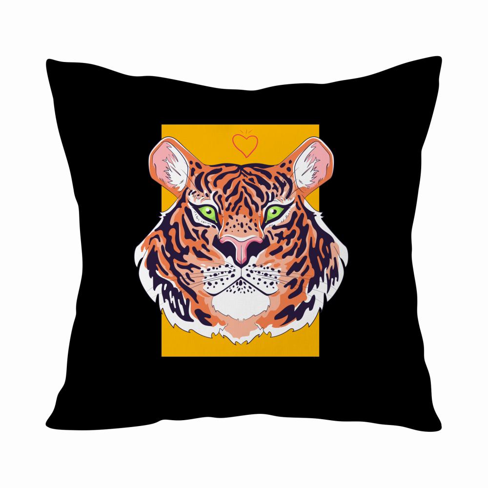 Asia Tiger poduszka kolor pink