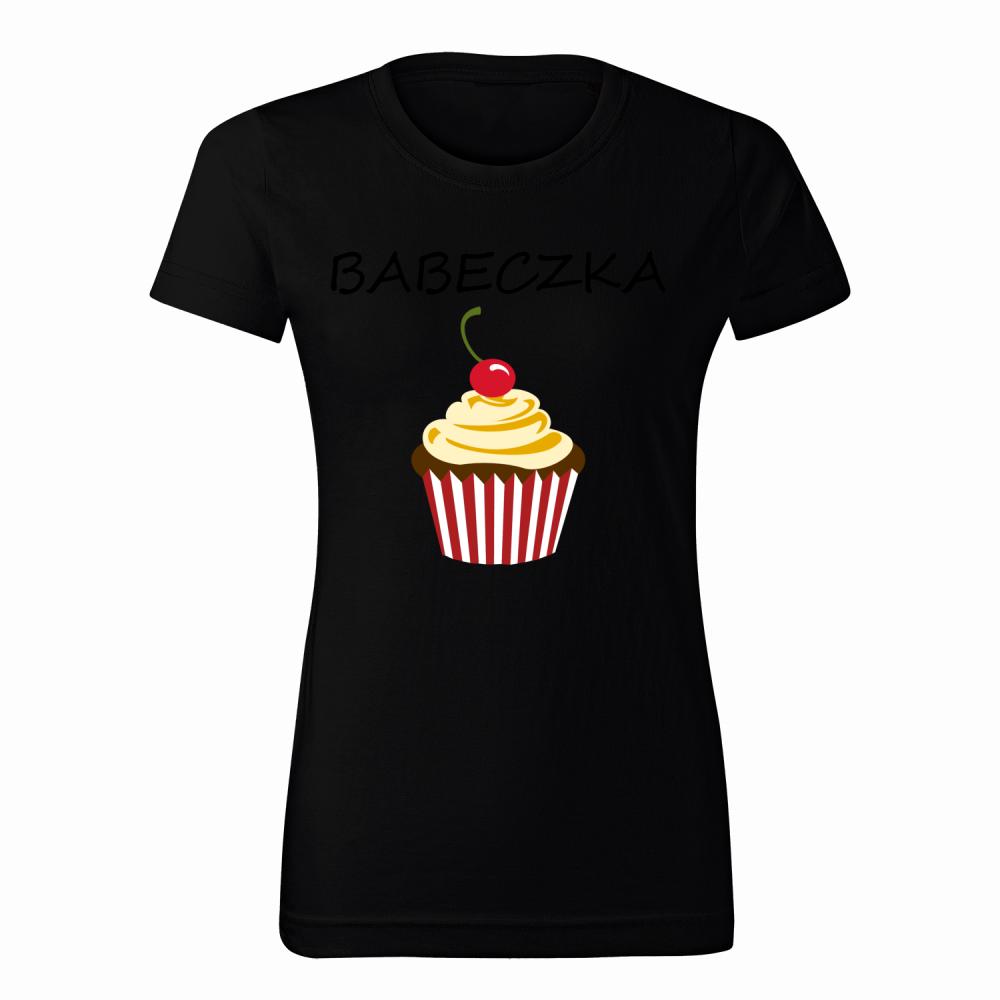 Babeczka koszulka damska kolor różowy