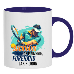 Backhand jak marzenie, forehand jak piorun