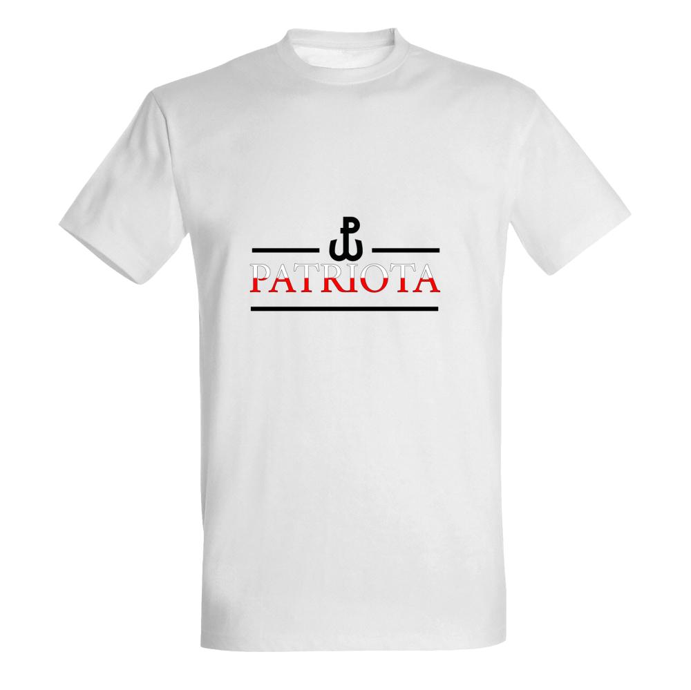 Bądź dumny. Bądź sobą. Bądź patriotą! koszulka męska