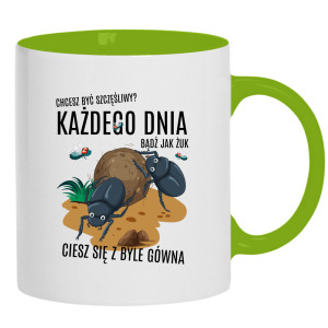 Bądź jak żuk, ciesz się z byle gówna