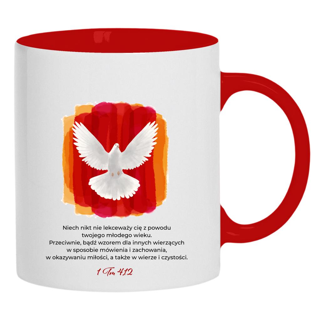 Bądź Wzorem dla innych kubek ucho kolor