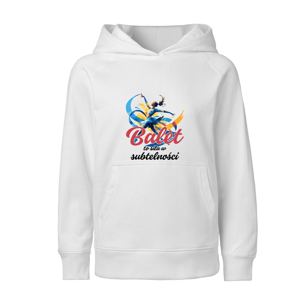 Balet to siła w subtelności bluza junior