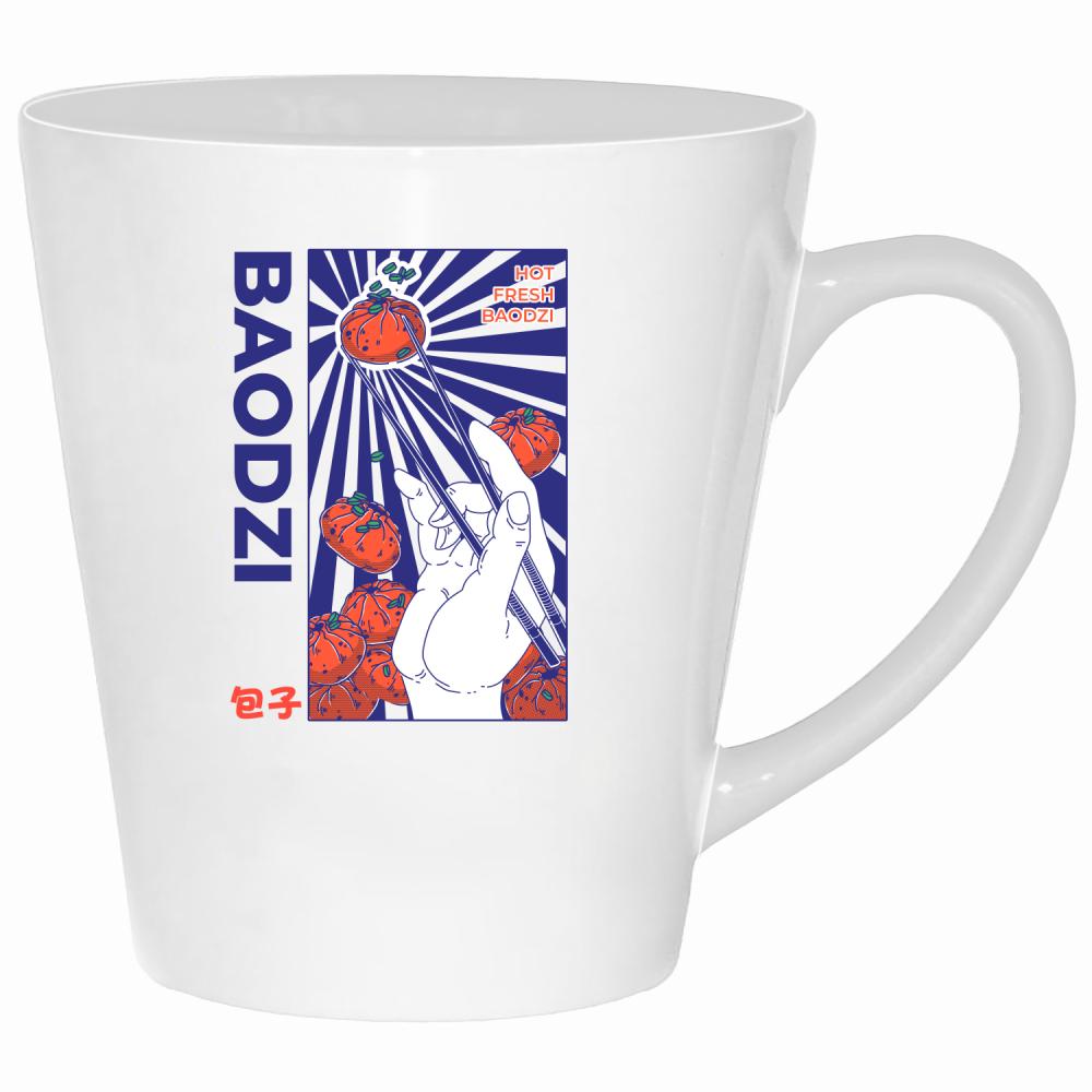 Baodzi kubek latte