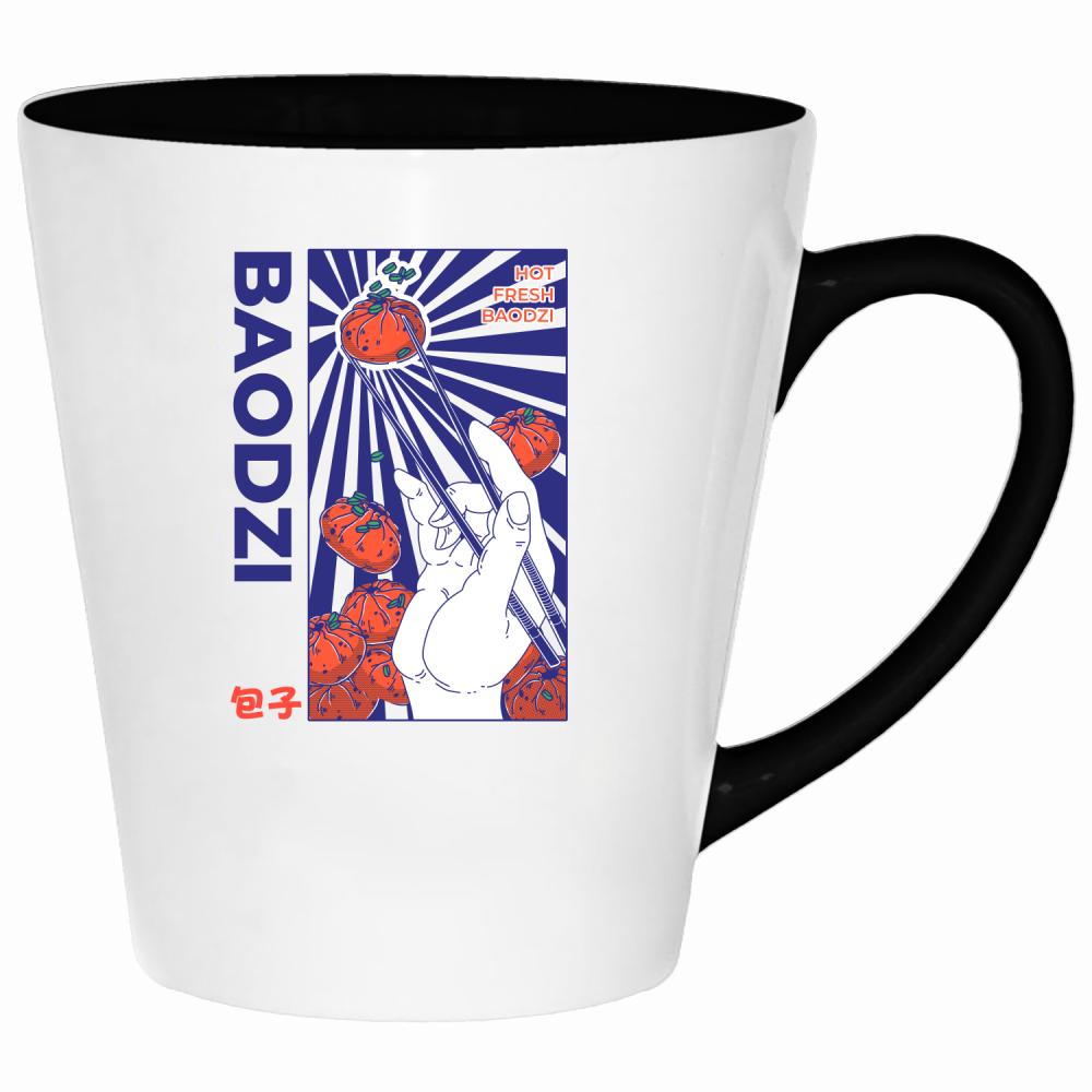 Baodzi kubek latte kolor jasnoniebieski