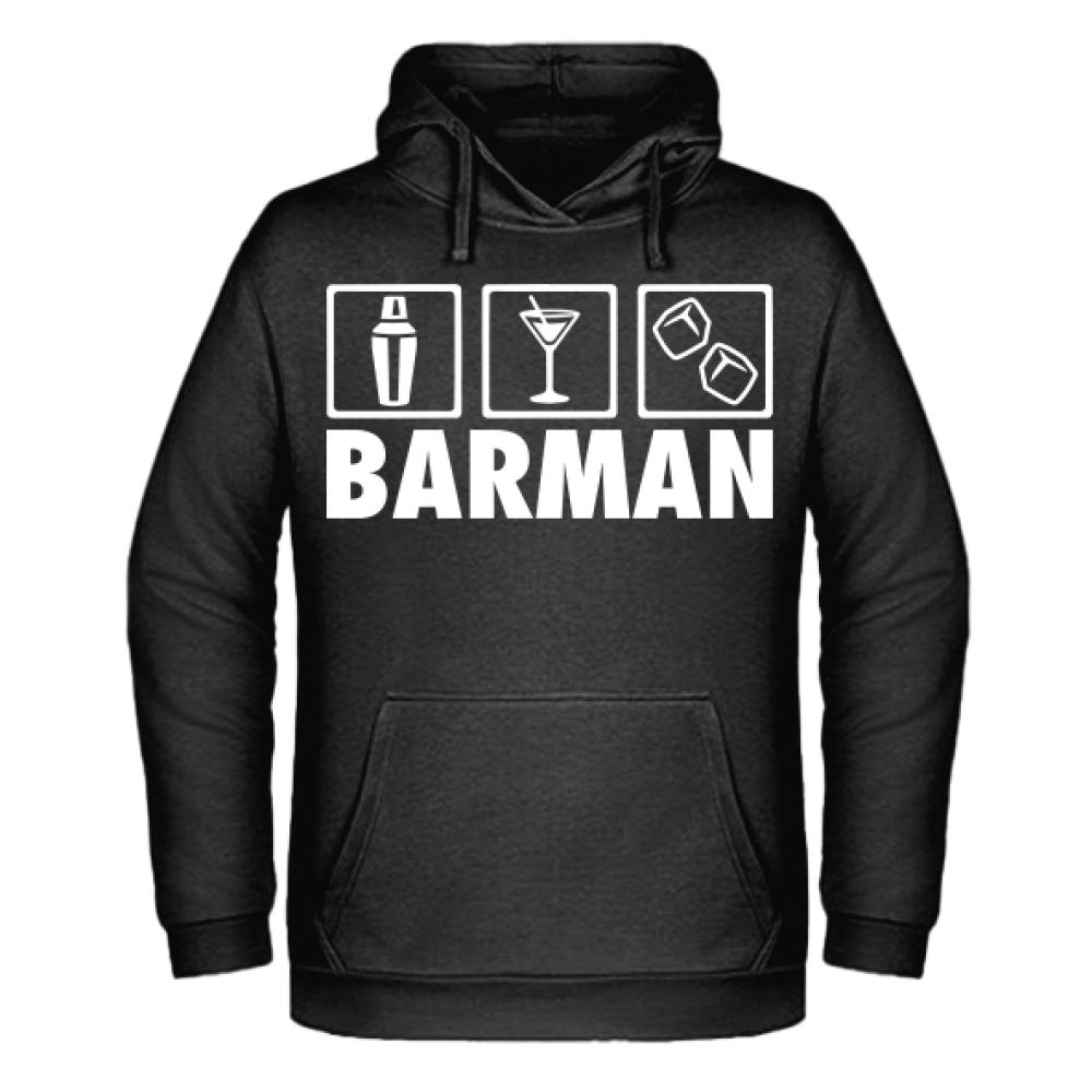 Barman 3 bluza męska z kapturem