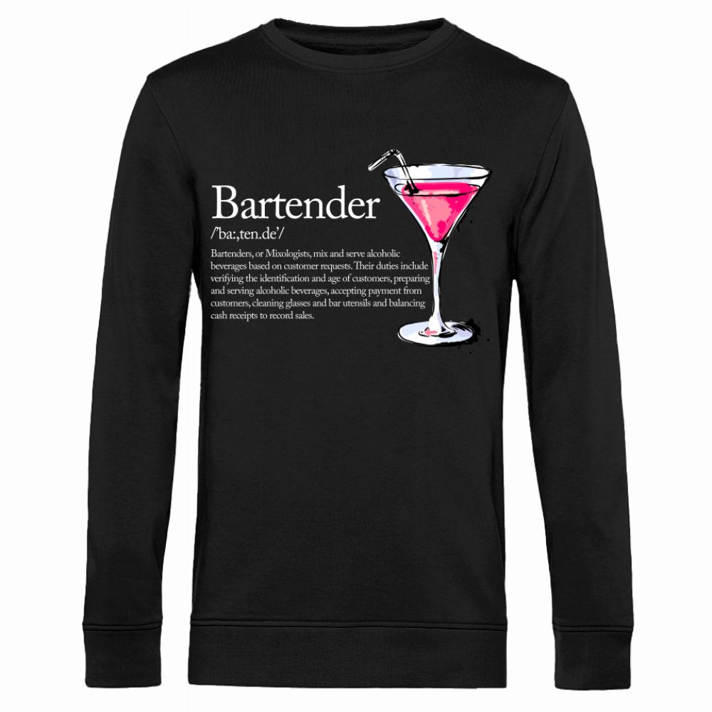 Bartender Definicja  bluza męska bez kaptura