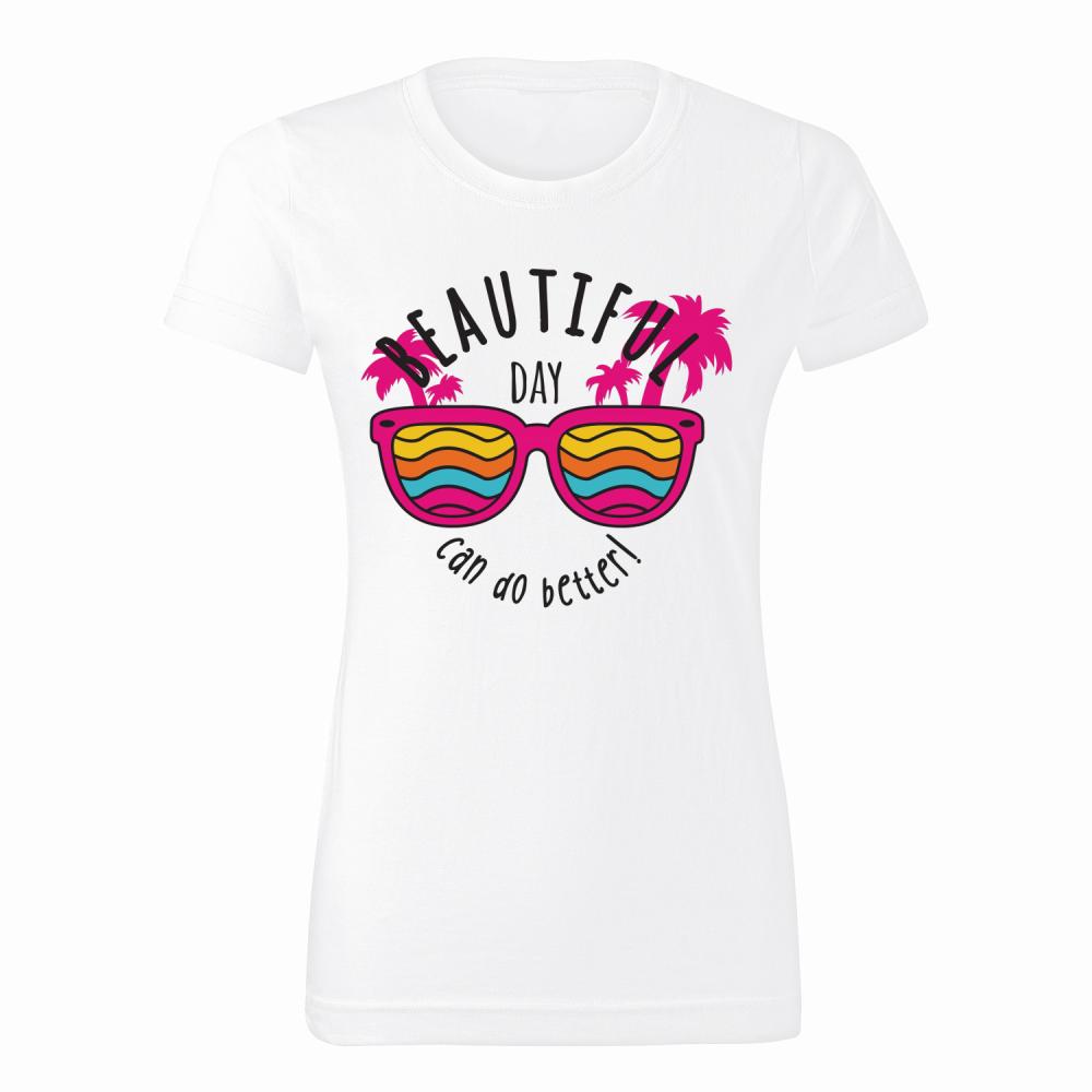 Beautiful day koszulka damska