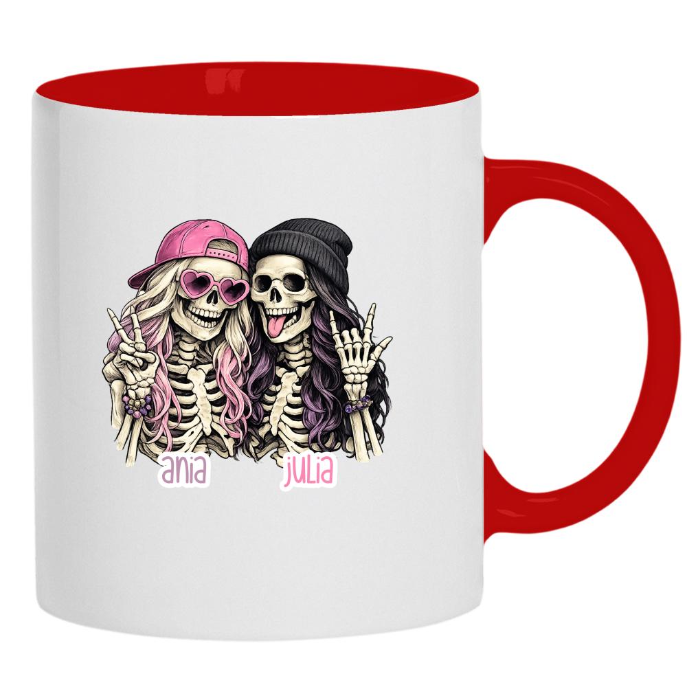 Będziemy przyjaciółkami do śmierci kubek ucho kolor kolor złoty