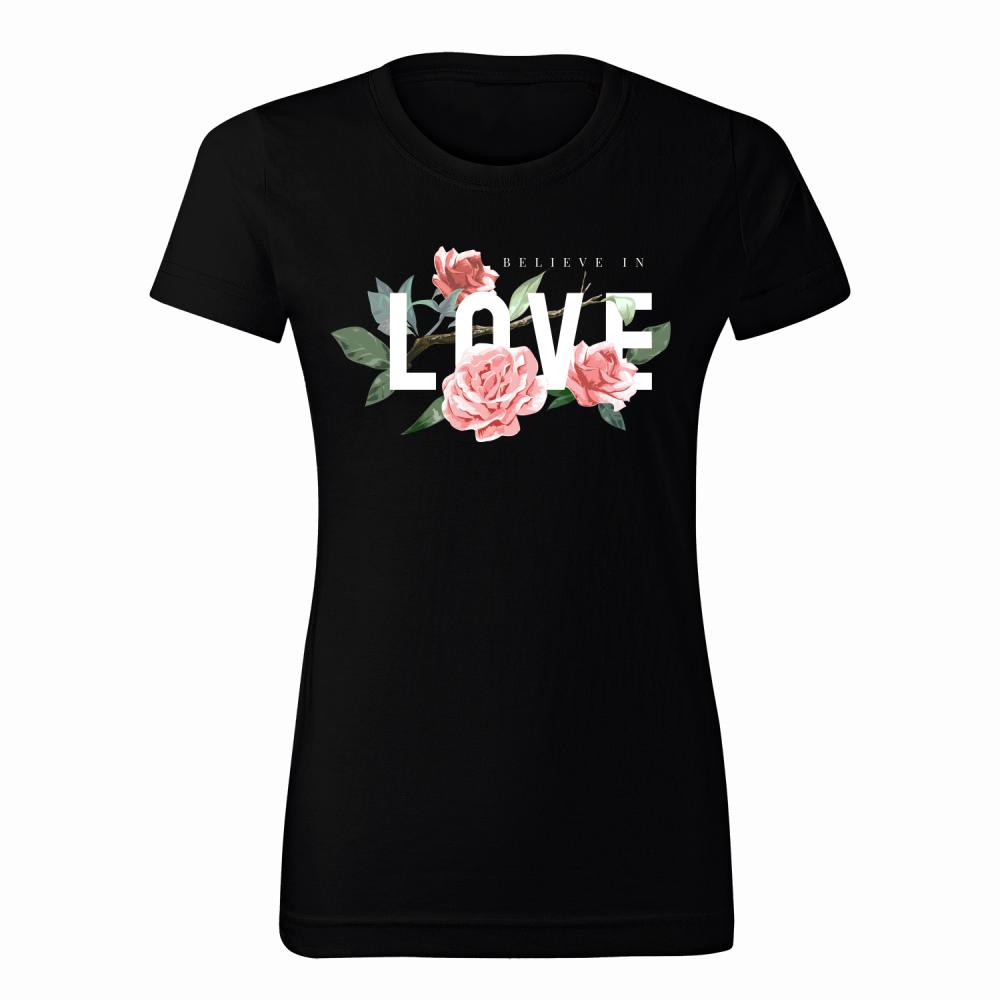Believe in Love koszulka damska