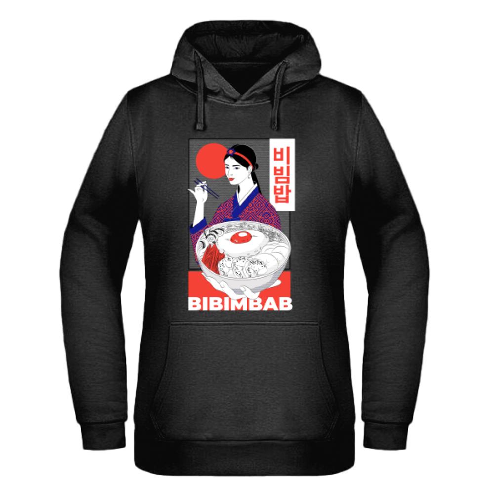 Bibimbap bluza damska z kapturem