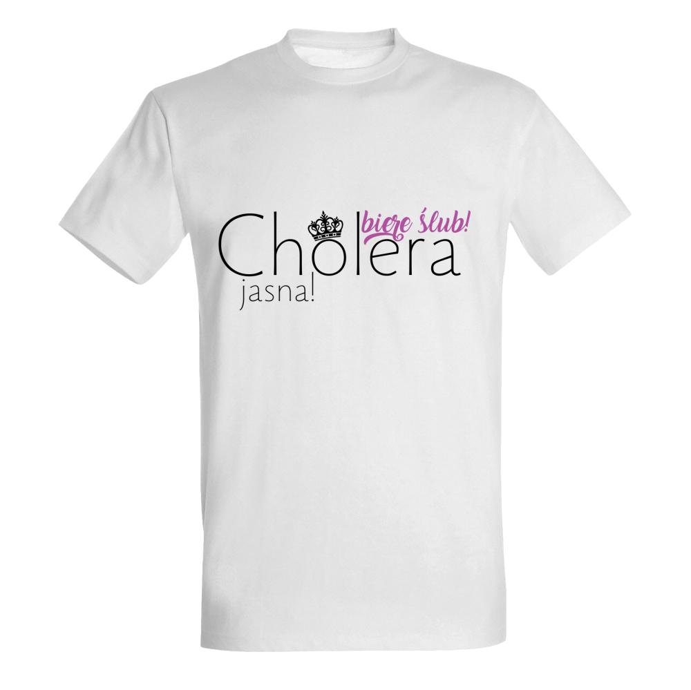 biere ślub Cholera jasna! koszulka męska