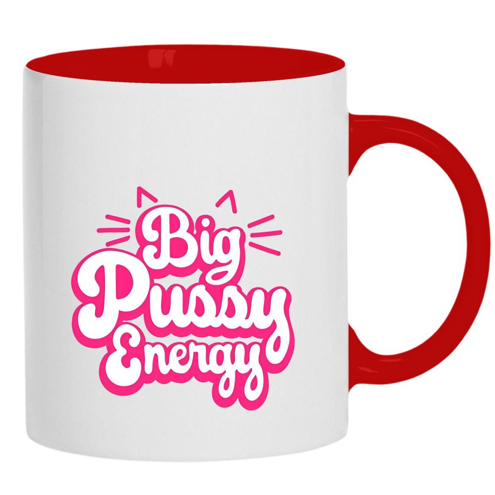 Big Pussy Energy kubek ucho kolor