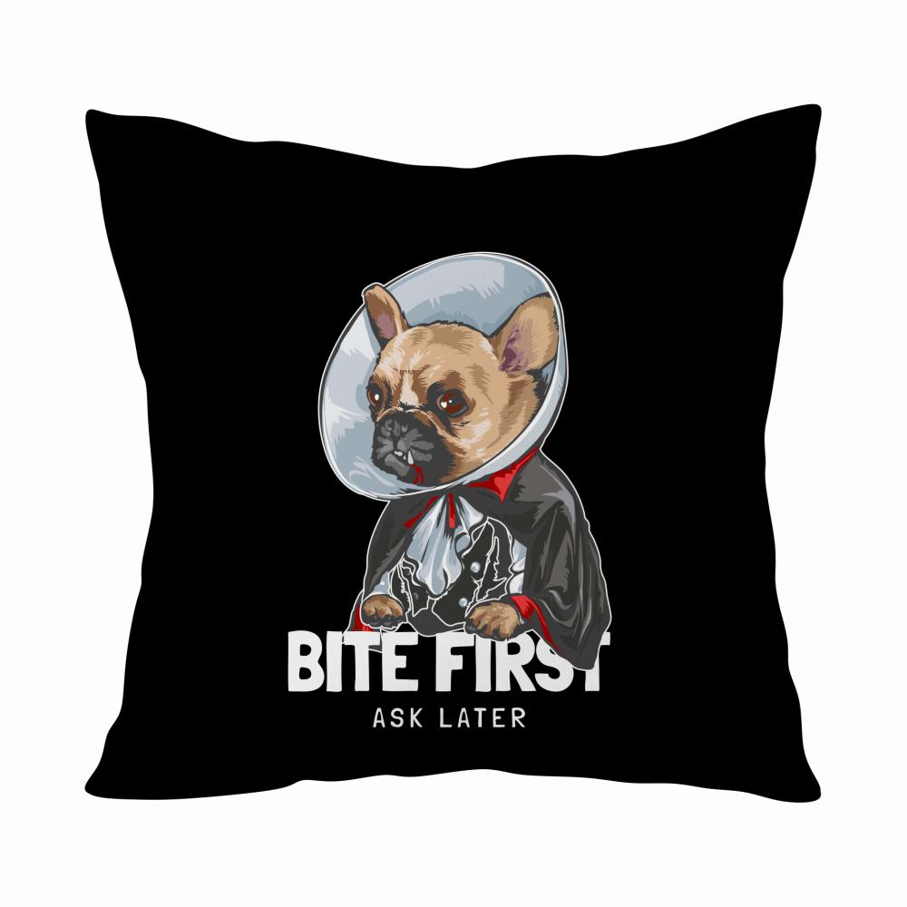 Bite First, Ask Later poduszka