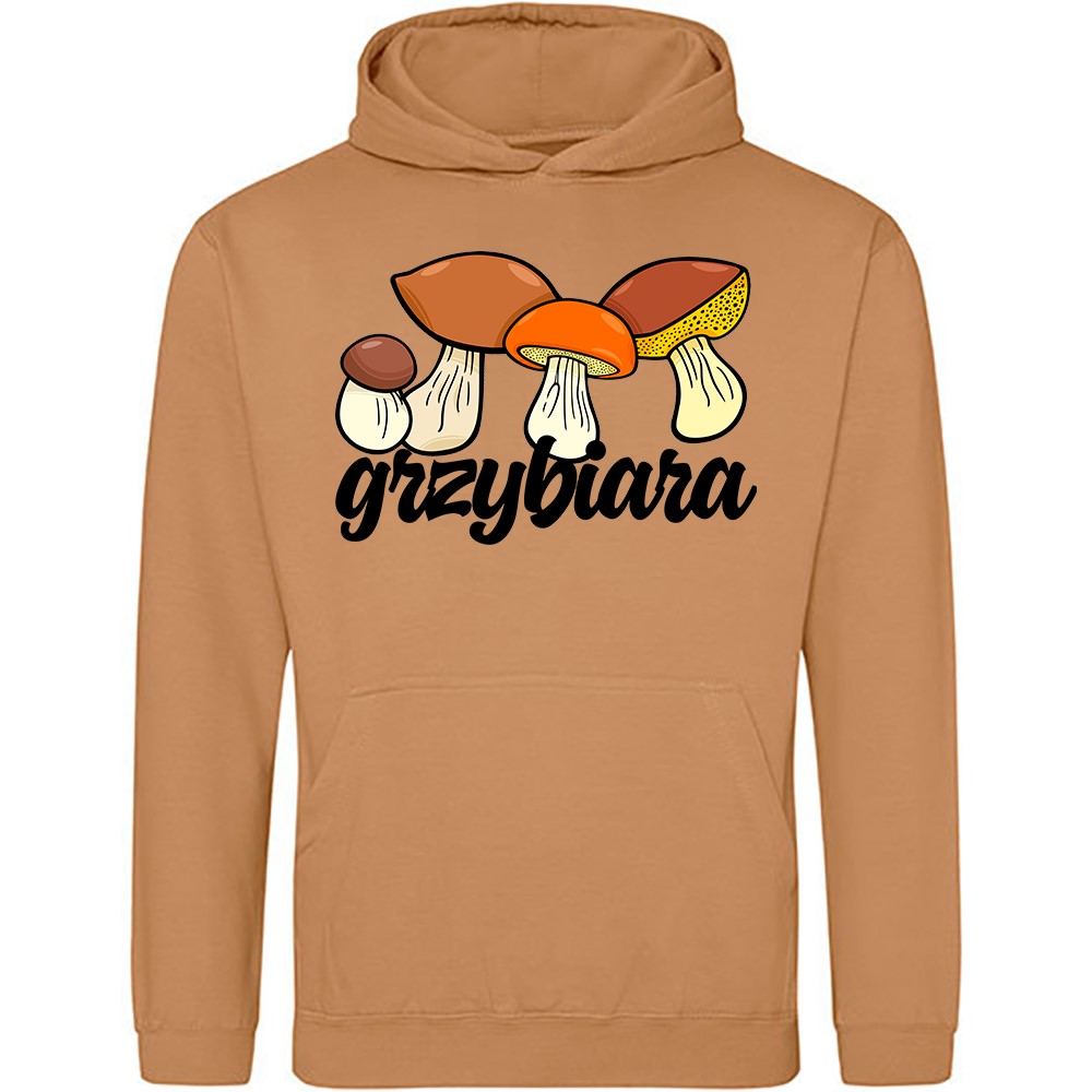 BLUZA Z KAPTUREM GRZYBIARA bluza męska z kapturem