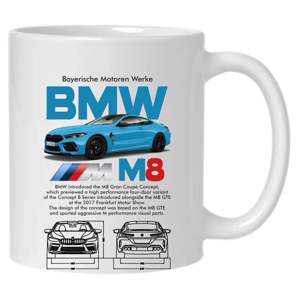 BMW M8 kubek