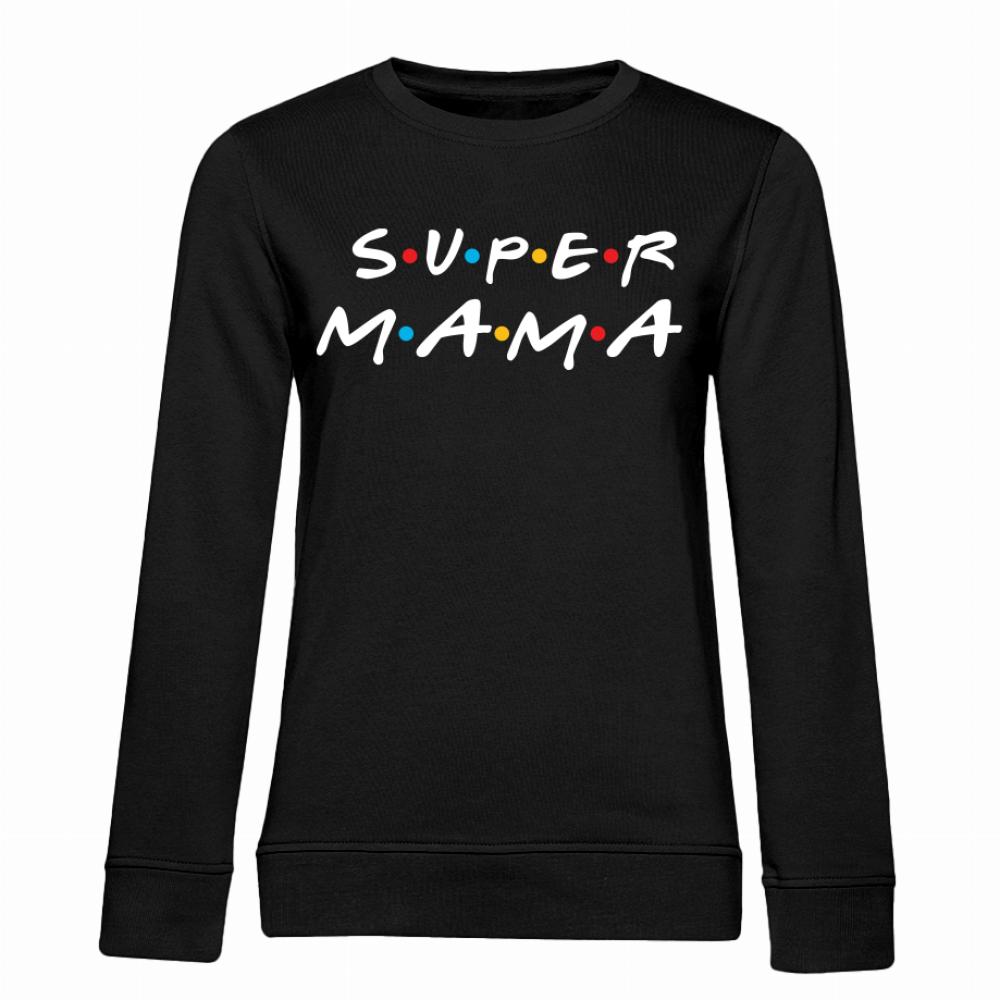 Bo każda mama zasługuje na tytuł superbohatera bluza damska bez kaptura