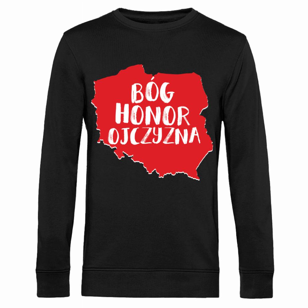BÓG HONOR OJCZYZNA Poland bluza męska bez kaptura