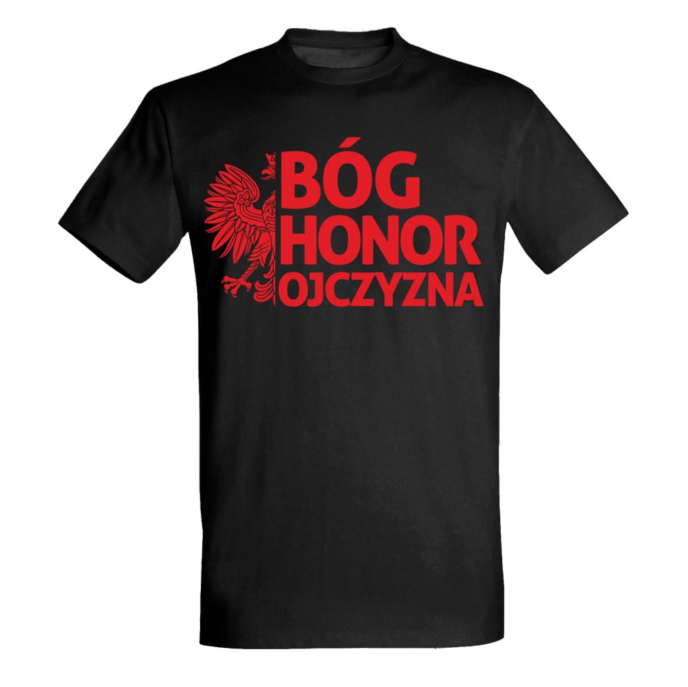 BÓG HONOR OJCZYZNA koszulka męska