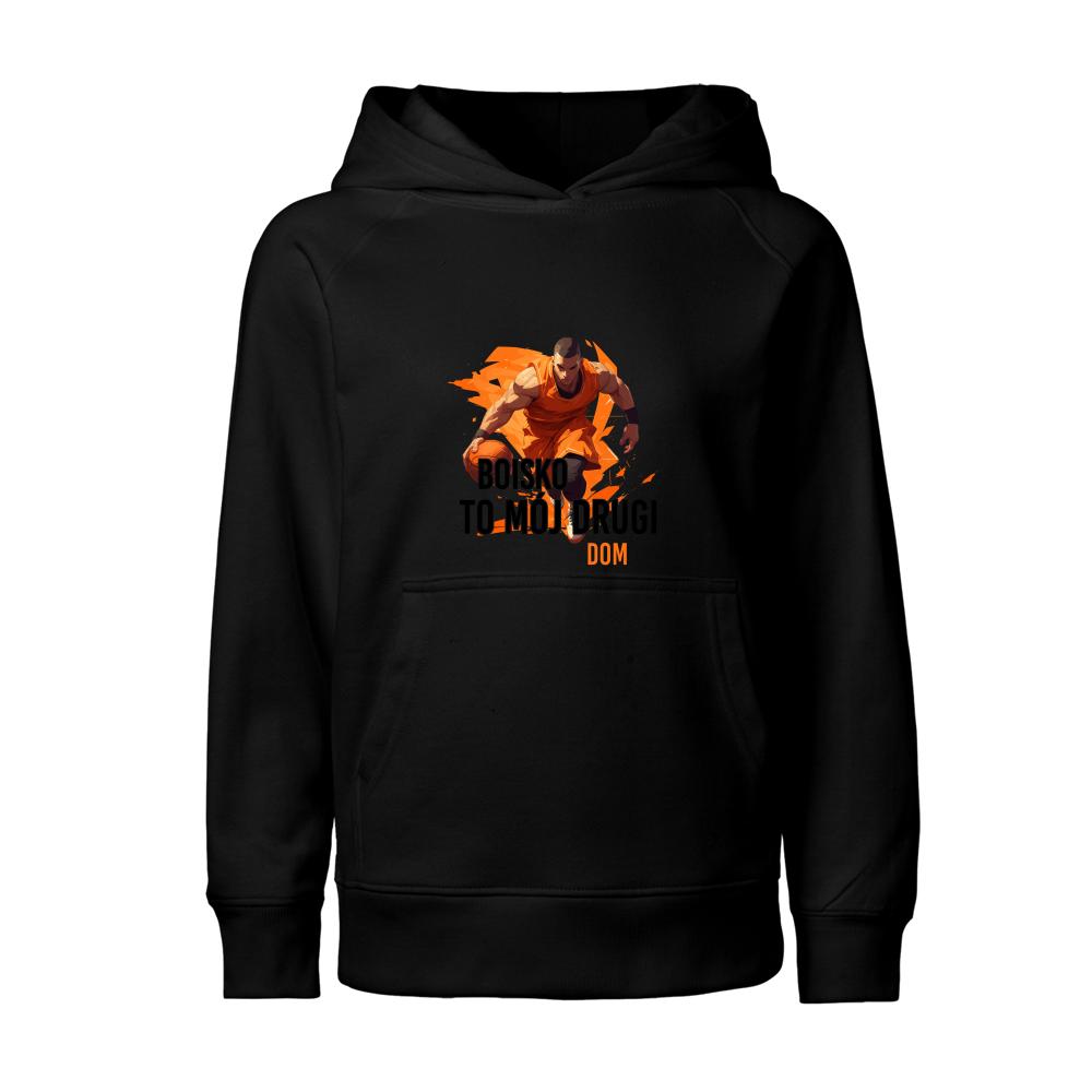 Boisko to mój drugi dom bluza junior kolor żółty