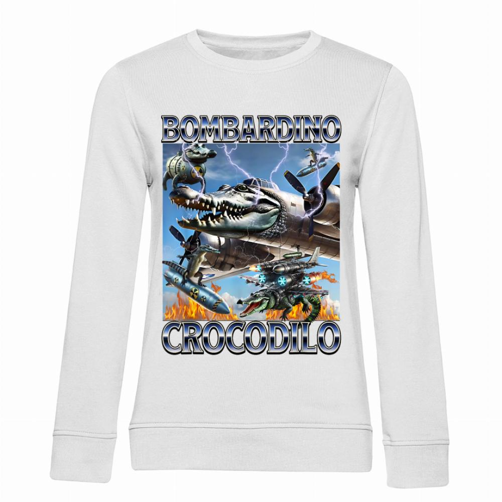 Bombardino Crocodilo 2 bluza damska bez kaptura