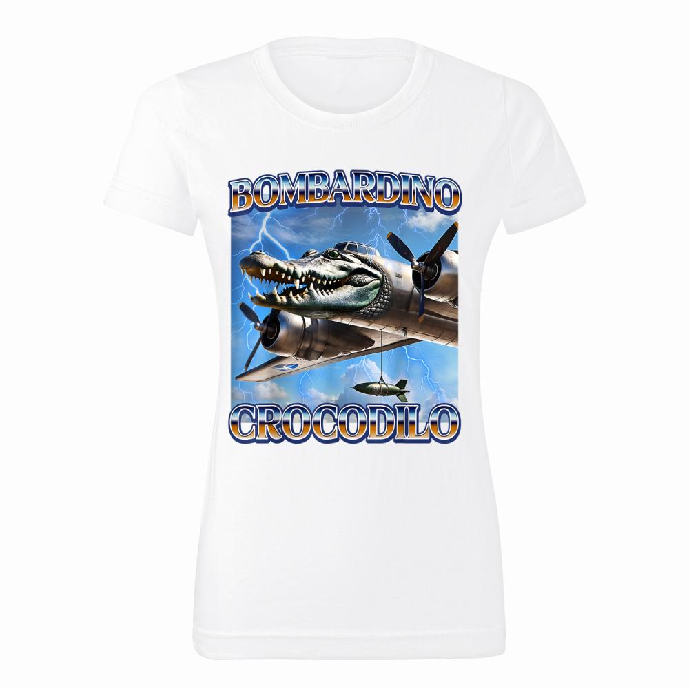 Bombardino Crocodilo 3 koszulka damska