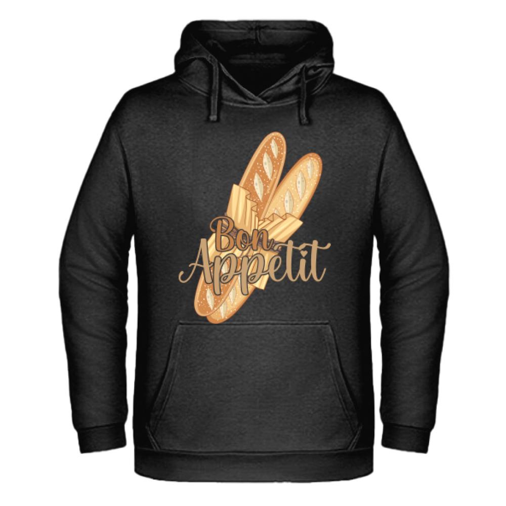 Bon Appétit bluza męska z kapturem
