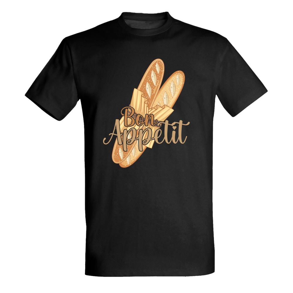 Bon Appétit koszulka męska