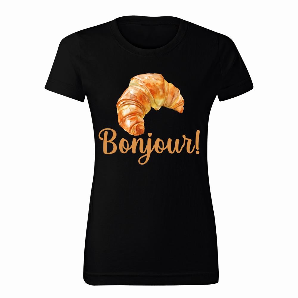 Bonjour koszulka damska
