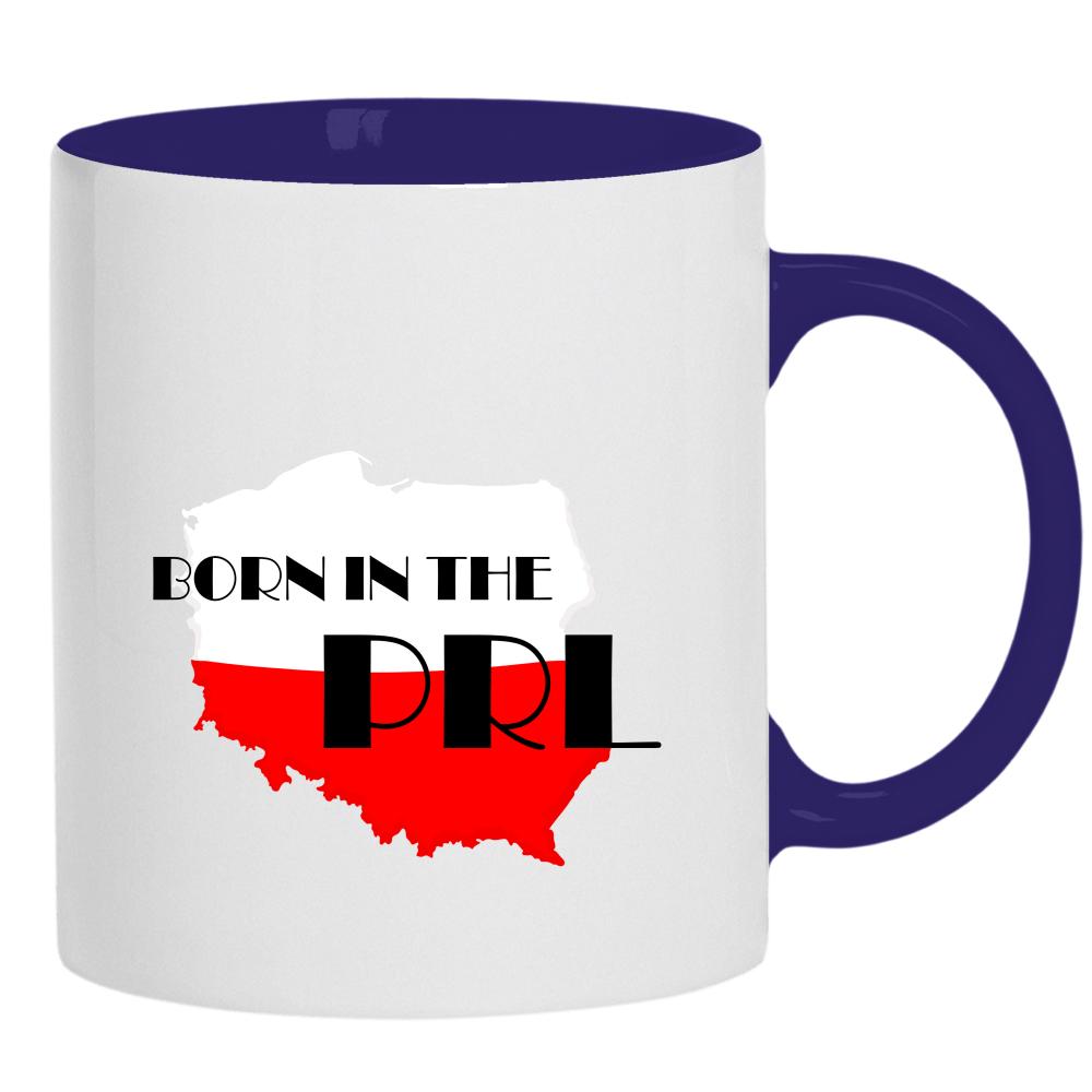 Born in the PRL kubek ucho kolor kolor navy