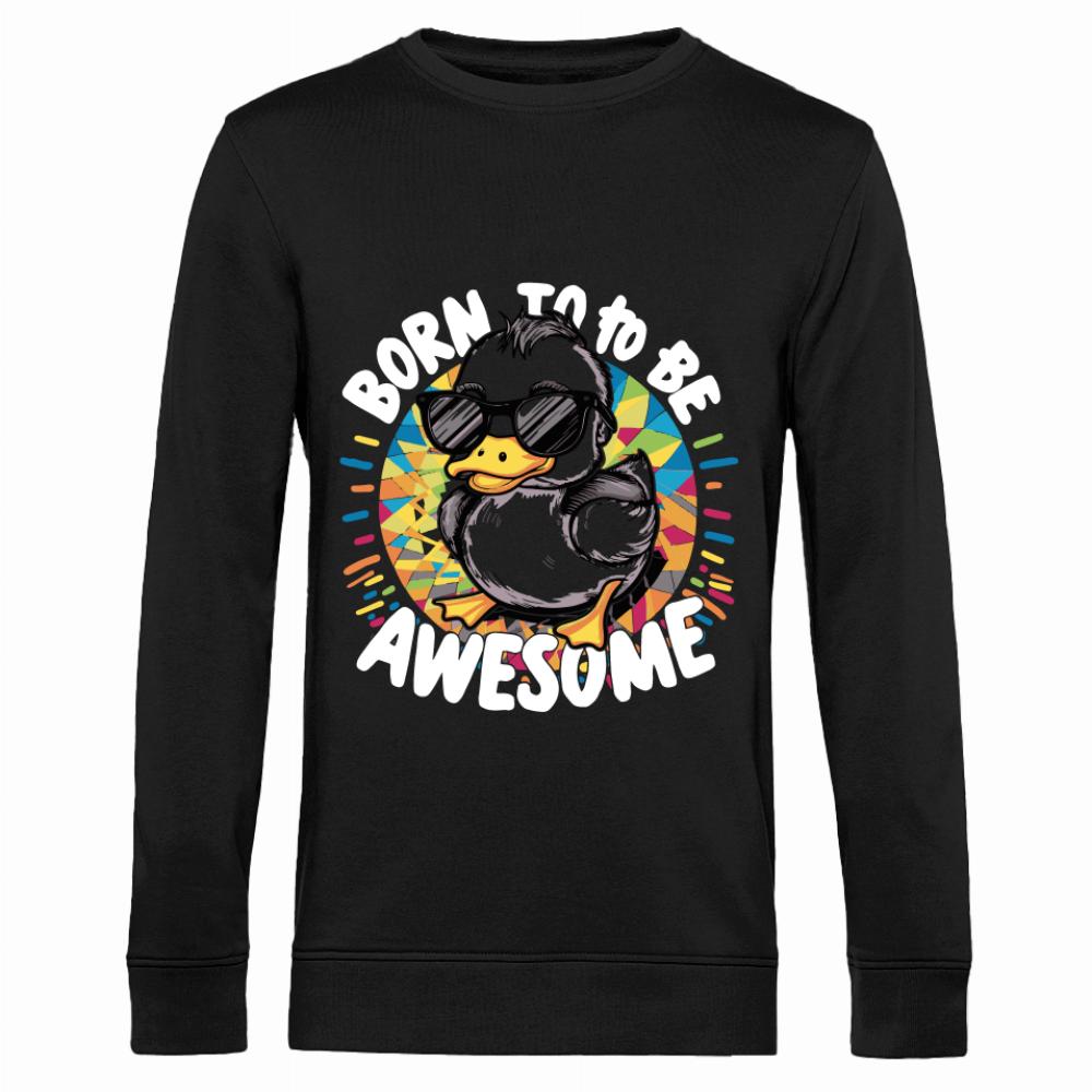 BORN TO BE AWESOME 2 bluza męska bez kaptura