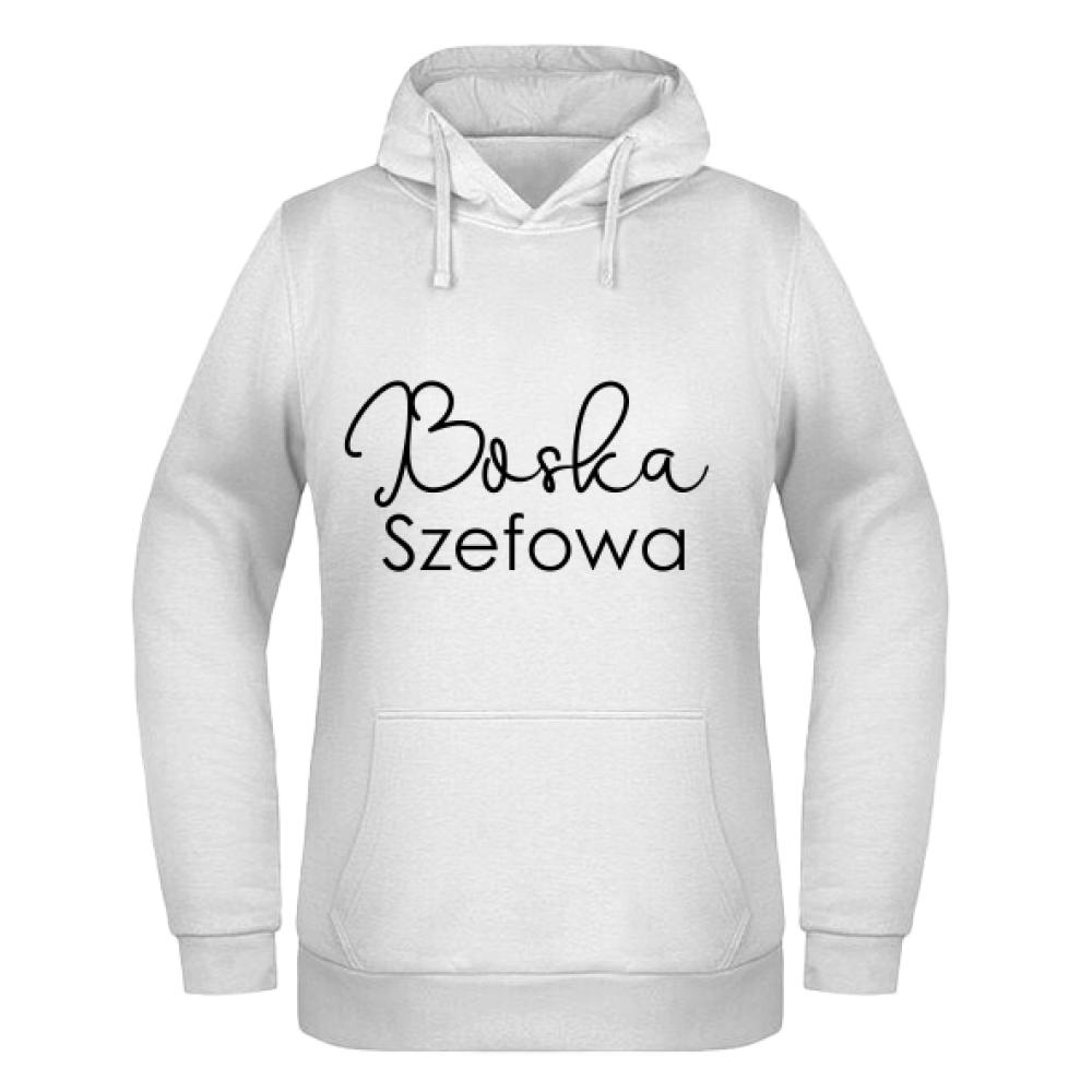 BOSKA SZEFOWA bluza damska z kapturem