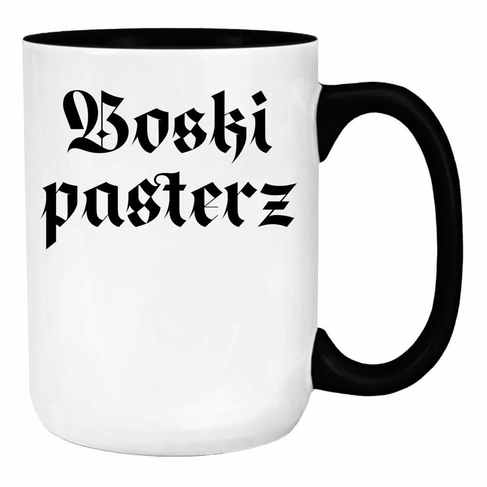 Boski Pasterz duży kubek ucho kolor kolor pink