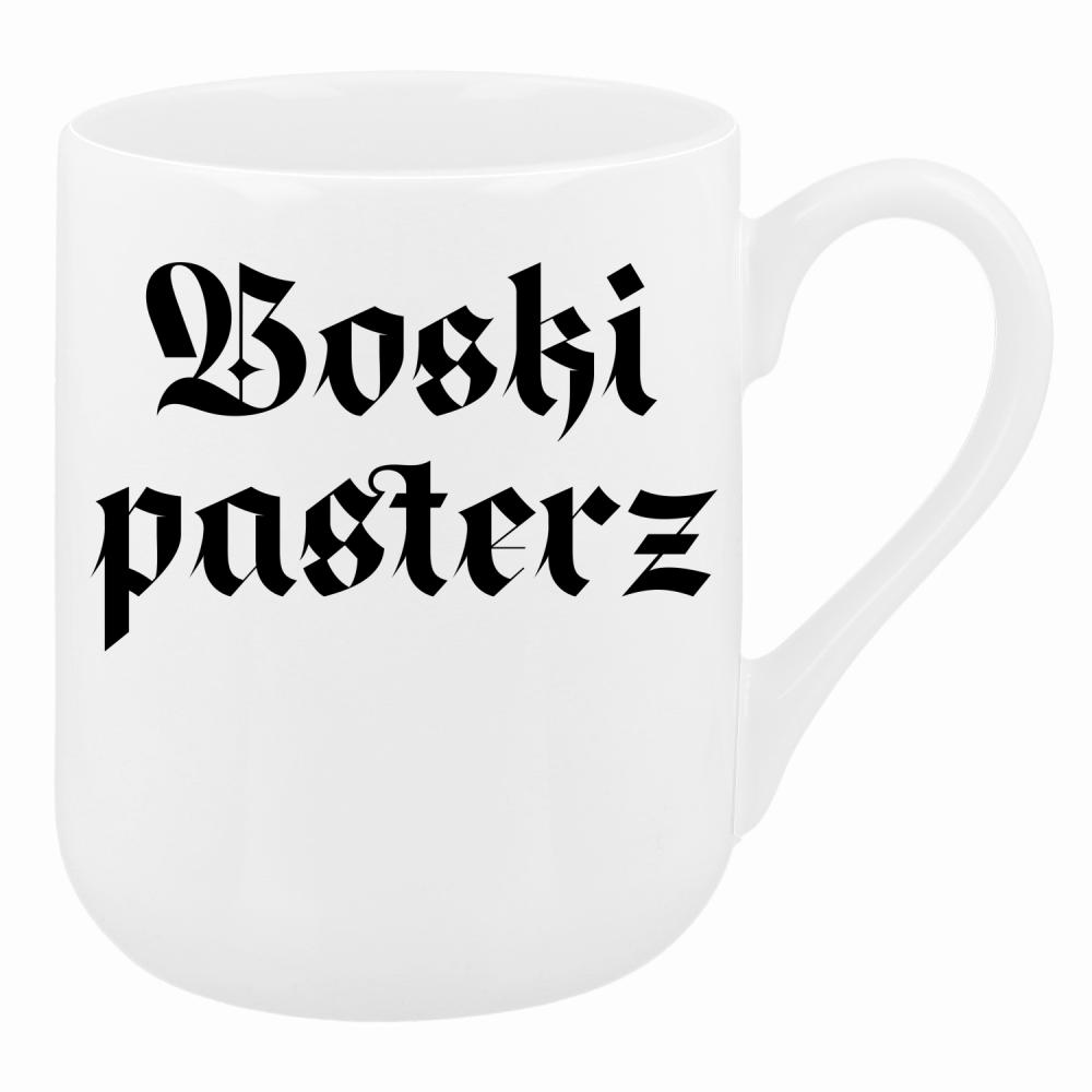 Boski Pasterz kubek coffee kolor biały