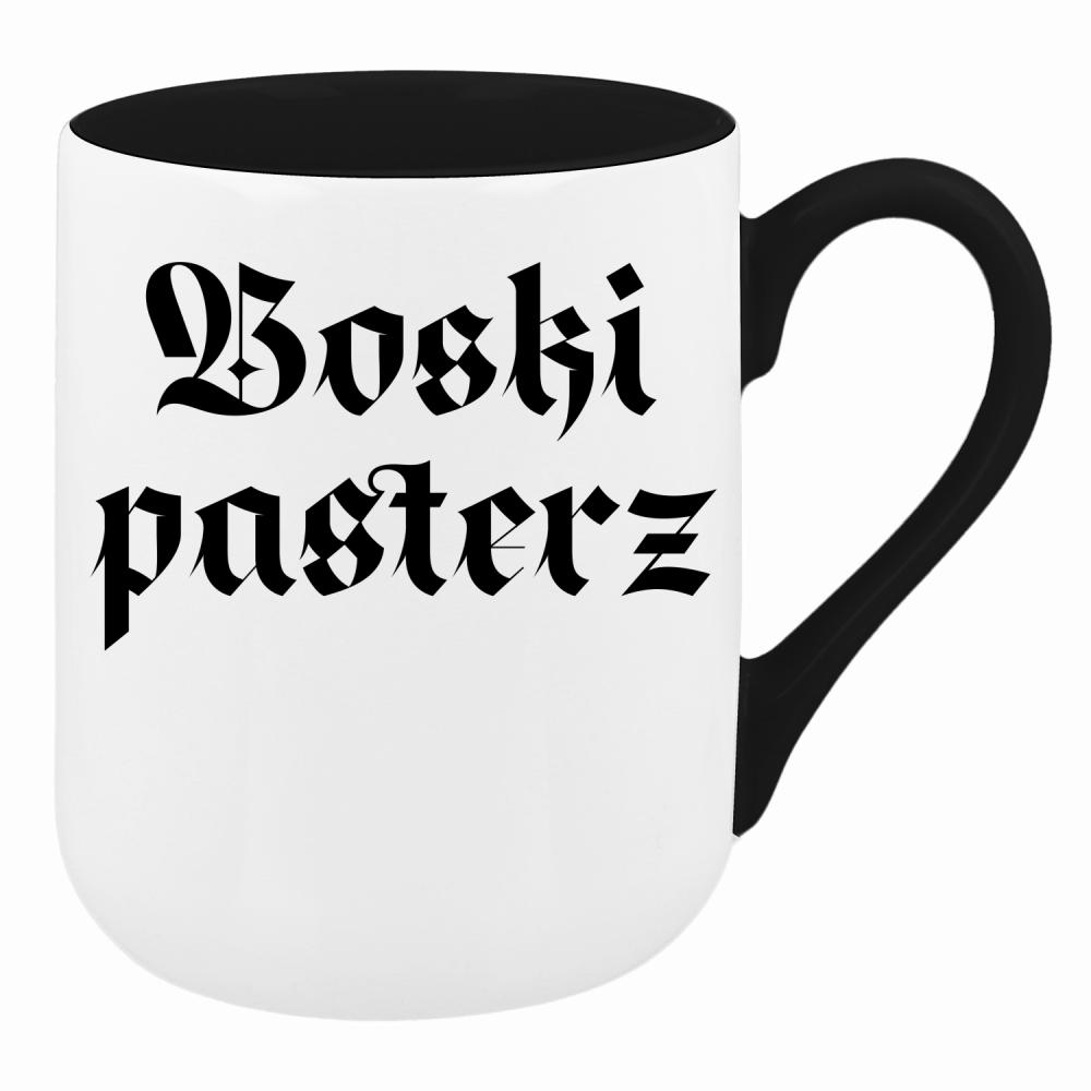 Boski Pasterz kubek coffee kolor różowawo-szary