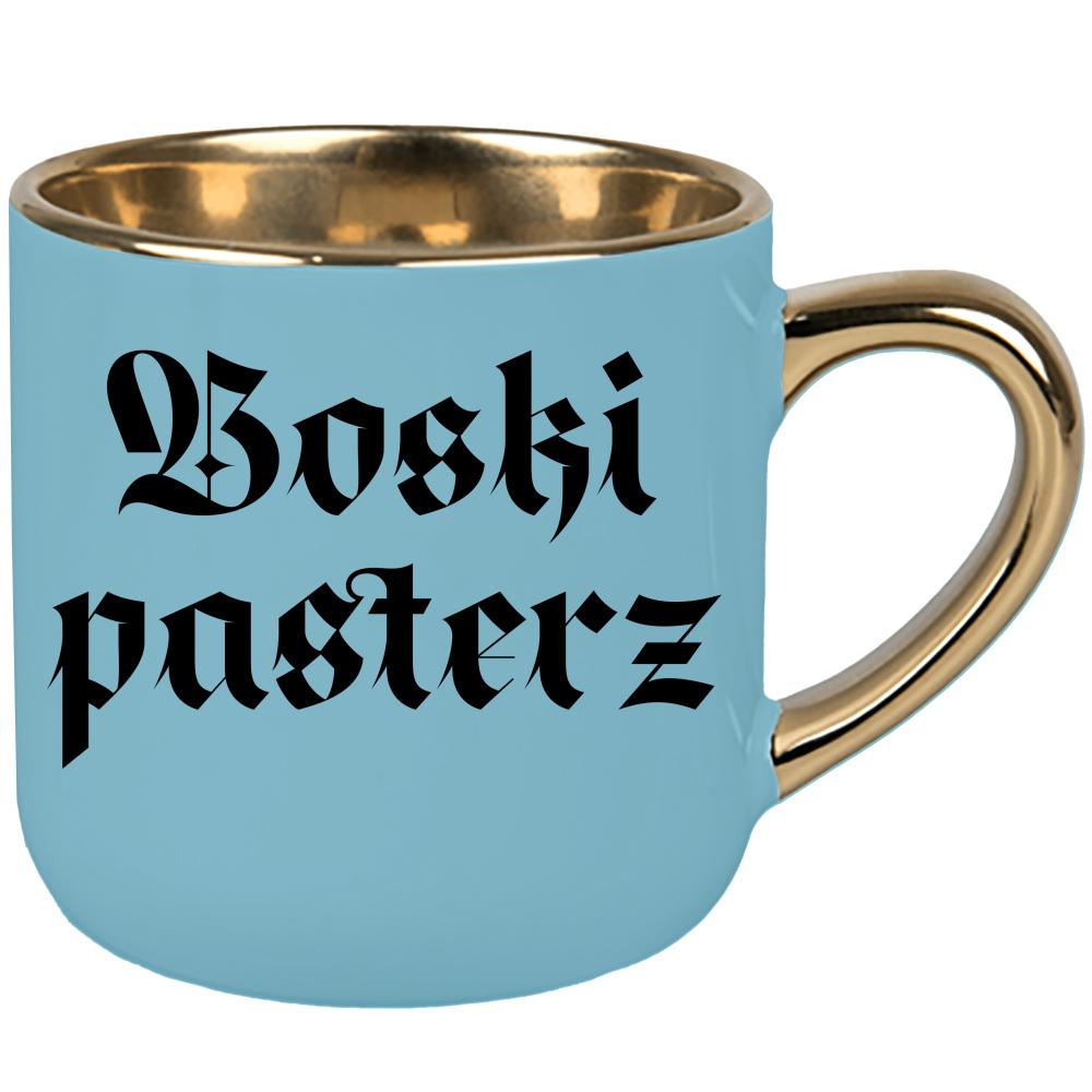 Boski Pasterz kubek elegant duży kolor niebieski 2