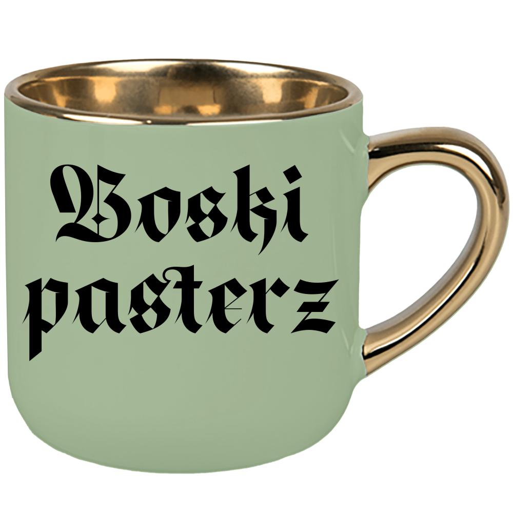 Boski Pasterz kubek elegant duży kolor zielony 2